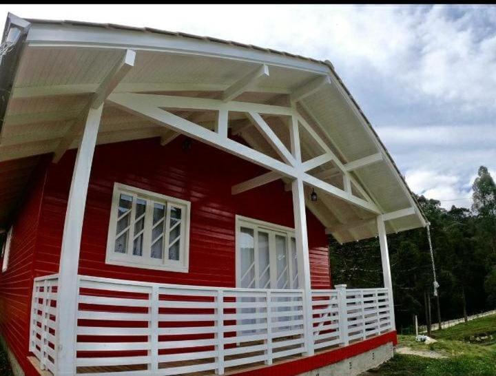 Casa De Campo Machado Villa Urubici Esterno foto